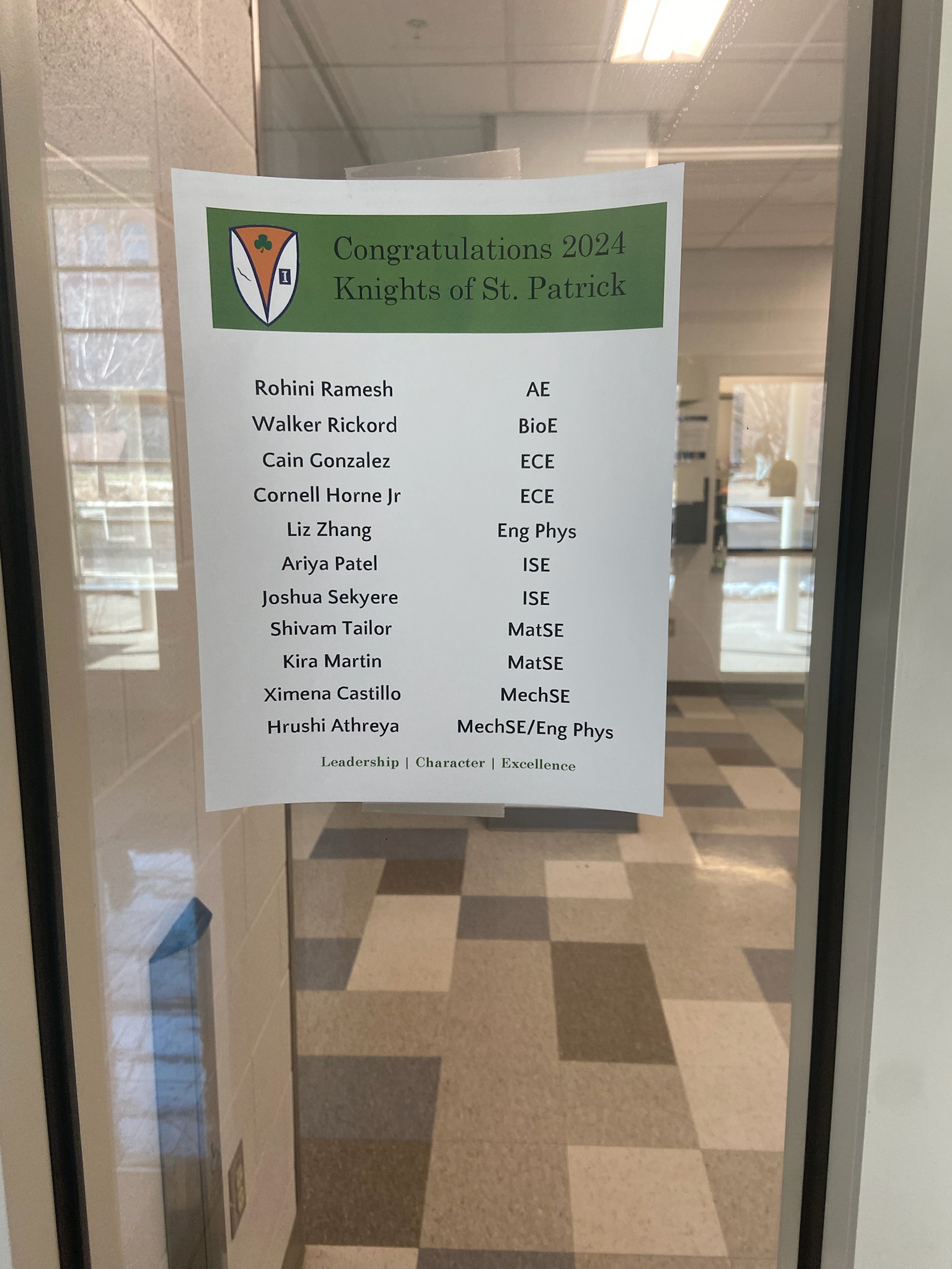 Knights of St. Patrick list
