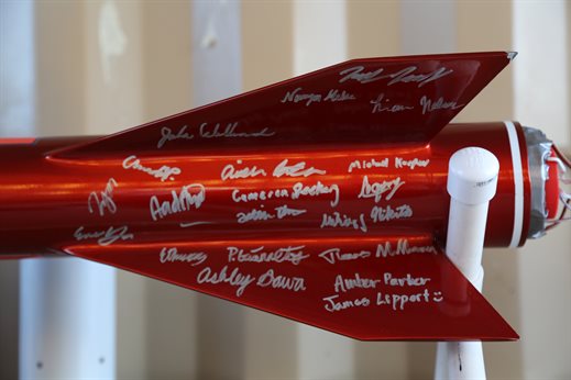 Kairos II signed fins